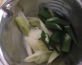 長ネギとオクラの酢みそ和え作り方1写真