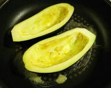 米茄子のミートチーズ焼き作り方7写真