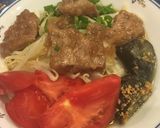 冷やし肉うどん作り方7写真