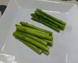 ◆粉チーズで♪豚バラのアスパラロールカツ作り方1写真