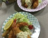 海老とアスパラのミックスフライ♡作り方5写真
