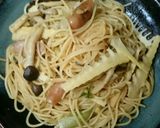 ヨシダグルメのタレで簡単‼筍の和風パスタ作り方11写真