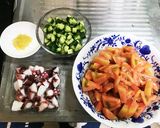 男の冷製パスタ作り方1写真