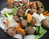 フライパンひとつで♪豚こまぎれの簡単酢豚作り方5写真