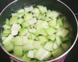 海老とチンゲン菜のスープ作り方3写真