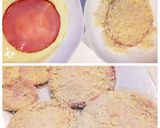 お弁当に♪簡単♡揚げない卵サンドハムカツ作り方5写真
