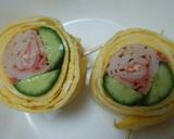 お弁当に☆薄焼き卵でお花♪作り方9写真