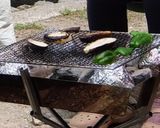 キャンプで焼きりんご作り方5写真