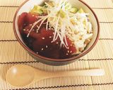 さっぱり！MAT丼(マグロアボガド豆腐)作り方6写真