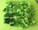 旬のタケノコと小松菜カレー風味キッシュ♡作り方1写真