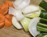 フライパンひとつで♪豚こまぎれの簡単酢豚作り方1写真