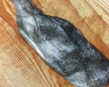 石鯛のお刺身、皮ポン酢和え作り方1写真