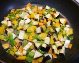 ヘルシー！肉なし野菜いっぱい麻婆茄子作り方2写真