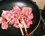 牛肉と青菜のオイスター炒め作り方4写真