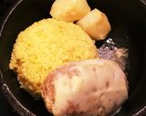 ご馳走気分♡石焼ハンバーグカレー作り方6写真
