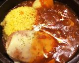 ご馳走気分♡石焼ハンバーグカレー作り方7写真