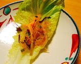 ロメインレタスをもりもり食べる春雨サラダ作り方6写真