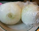 ＊二度おいしい丸ごと玉ねぎスープ＊作り方1写真