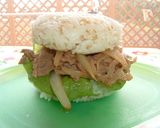 お弁当に♪ライスバーガー作り方3写真