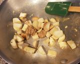 帆立とエリンギのパスタ(パン粉のソース)作り方12写真