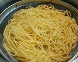 息子宛⑩「簡単大盛納豆スパゲティ」作り方5写真