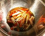 冷たくさっぱり節約簡単ランチ！かに酢素麺作り方3写真