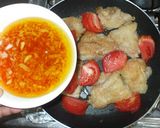 鶏もも肉とトマトのケチャップオイル煮作り方8写真