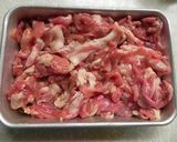 簡単★新じゃがと豚肉のオイスター炒め作り方1写真