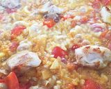 スペイン料理の王道。魚介のパエリア作り方21写真