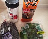 つまみに最高☆とろりんナスのお好みソース作り方1写真
