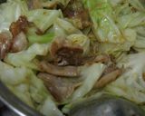 豚肉とキャベツの味噌炒め作り方6写真