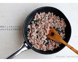 MEC&低糖質/豚ひき肉とひじきの生姜煮作り方2写真