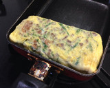 白だしで簡単♩ひき肉と梅しその出し巻き卵作り方4写真