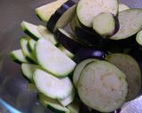 ナスとズッキーニのミートグラタン作り方1写真