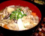 リメイク★絶品★豚汁⇒【豚汁ラーメン】♪作り方4写真
