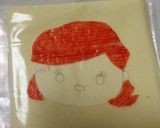 キャラ弁♡アリエル♡ツムツム風作り方4写真