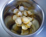 フライパン１つで♬ベビーホタテの照焼き作り方1写真