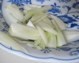 生らっきょうのおかか醤油和え作り方1写真