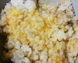 もち麦卵かけごはん*朝食に*作り方2写真