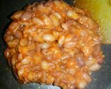 小豆ミートソースで焼きそばスパゲティ作り方1写真