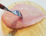 チキンガーリックステーキ【糖質制限】作り方1写真
