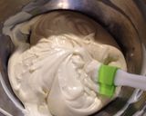 さくらんぼコンポートがけレアチーズケーキ作り方7写真