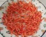 豆苗と桜えびの卵焼き♪作り方1写真
