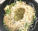 昼ごはん用簡単ジェノベーゼ作り方4写真