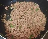ホウレン草で包む、枝豆とピーマンの肉まん作り方7写真