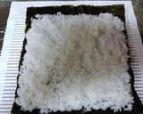 たらこと三つ葉のお手軽チキンの太巻き作り方3写真