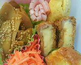 お弁当に☆ピーマンのはんぺんグラタン作り方4写真