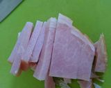 豆乳de低カロリー☆うどんカルボナーラ作り方1写真