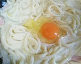 豆乳de低カロリー☆うどんカルボナーラ作り方5写真