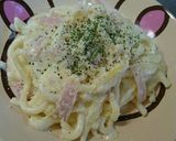 豆乳de低カロリー☆うどんカルボナーラ作り方6写真